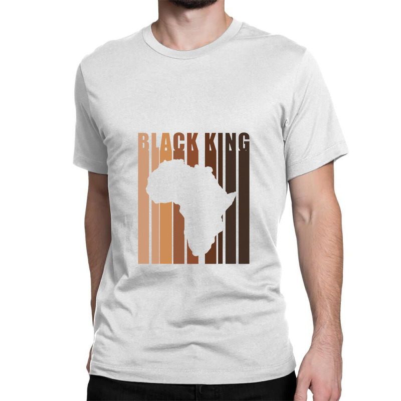 Black King Black History Month Gift Classic T-shirt | Artistshot