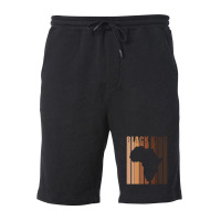 Black King Black History Month Gift Fleece Short | Artistshot