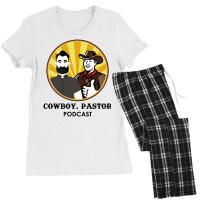 Cowboy, Pastor Podcast Women's Pajamas Set | Artistshot