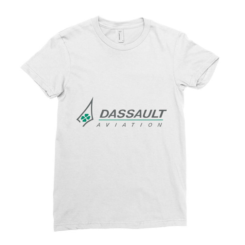 Dassault Aviation Ladies Fitted T-Shirt by cm-arts | Artistshot