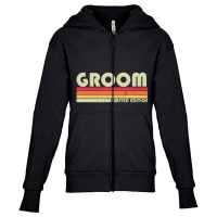 Groom Job Title Profession Birthday Worker Youth Zipper Hoodie | Artistshot