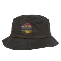 American Raised With Beninese Roots Bucket Hat | Artistshot