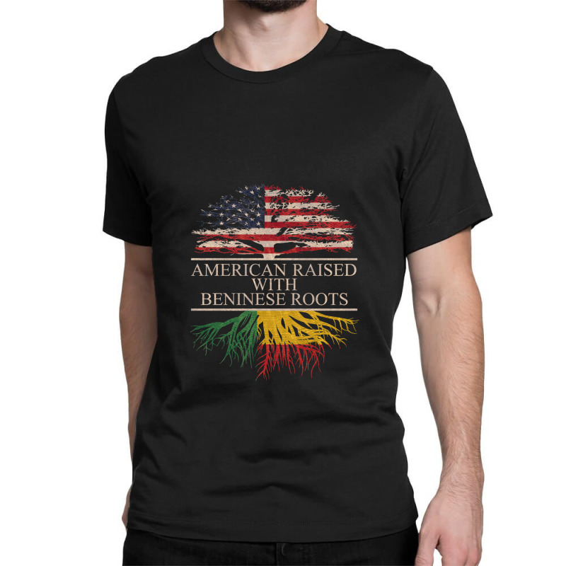 American Raised With Beninese Roots Classic T-shirt by RichardLopez | Artistshot