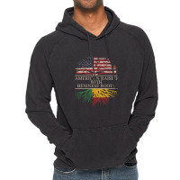 American Raised With Beninese Roots Vintage Hoodie | Artistshot