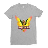 Dragonvale Gaia, The Legendary Nest Dragon Ladies Fitted T-shirt | Artistshot