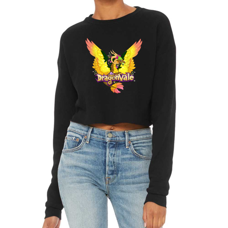 Dragonvale Gaia, The Legendary Nest Dragon Cropped Sweater by dirije | Artistshot