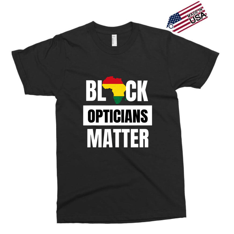 Black Opticians Matter Black History Month African Unisex Exclusive T-shirt | Artistshot