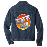 Johnny Ring Of Fire Cash Men Denim Jacket | Artistshot