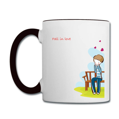 Fall In Love Coffee Mug Designed By Tshiart
