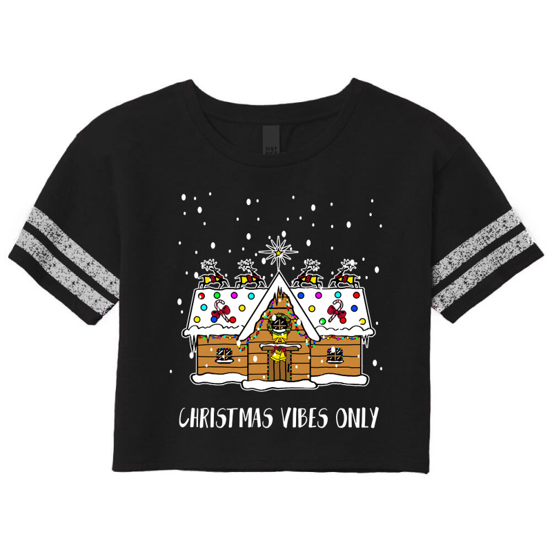 Christmas Vibes Only Shirt Funny Santa Christmas Tshirt Boy Girl Holid Scorecard Crop Tee by Mello Greenwood | Artistshot