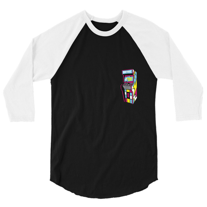 Arcade Machine Pocket 3/4 Sleeve Shirt by PhanBo | Artistshot