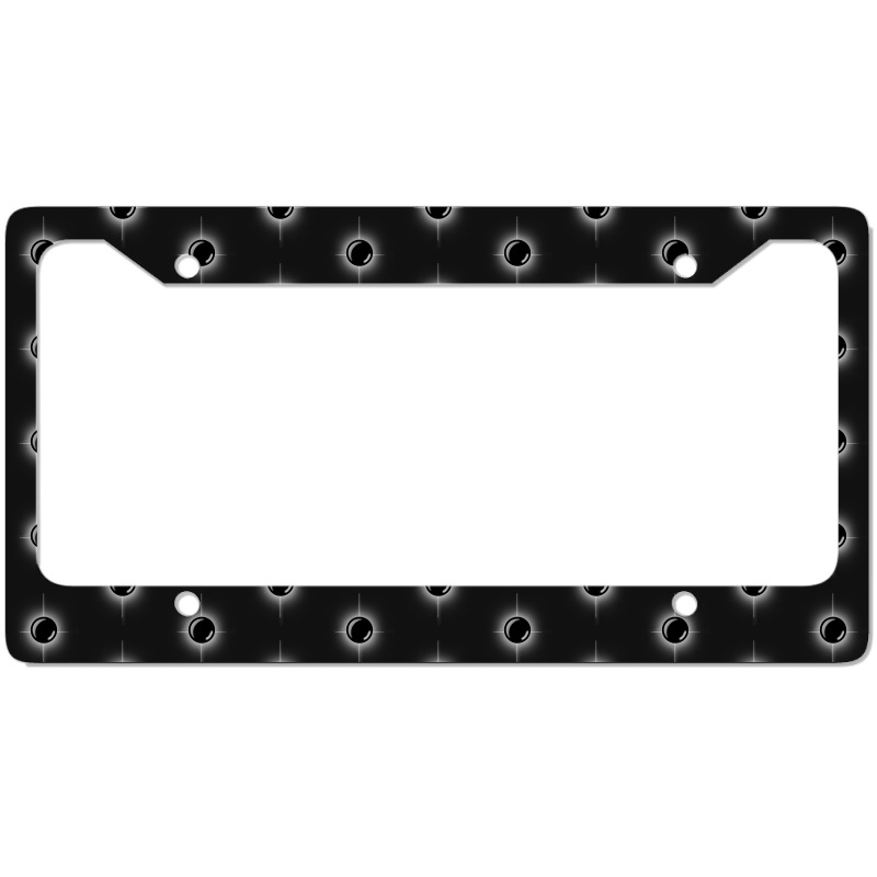 Aesthetic Black Marble License Plate Frame | Artistshot