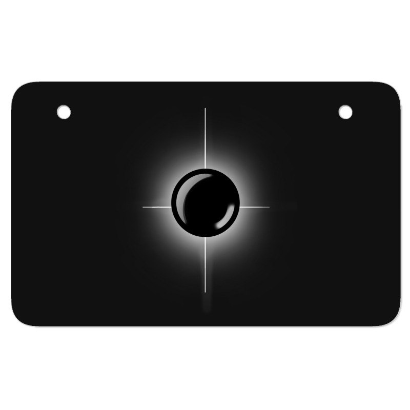 Aesthetic Black Marble Atv License Plate | Artistshot