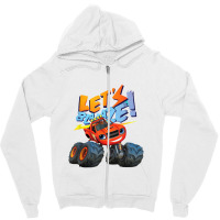 Blaze Let's Blaze! Zipper Hoodie | Artistshot