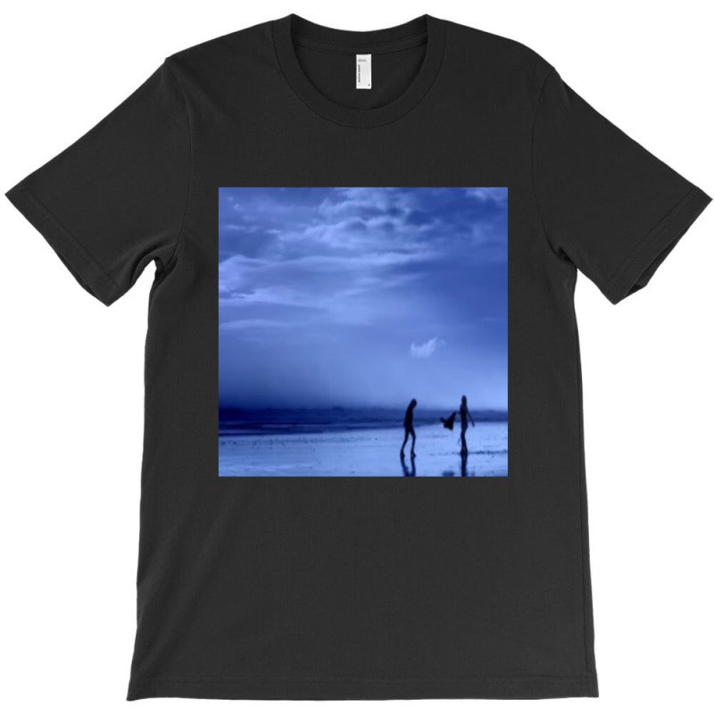 Aesthetic Blue Beach T-shirt | Artistshot