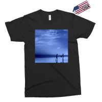 Aesthetic Blue Beach Exclusive T-shirt | Artistshot