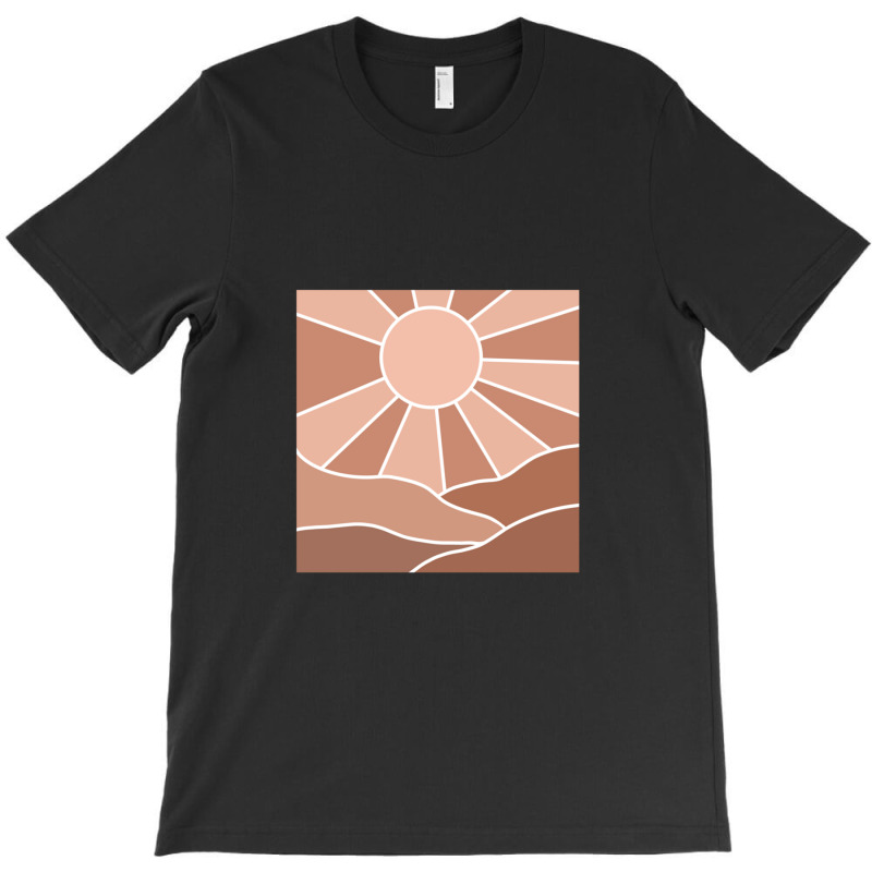 Aesthetic Browny Sun T-shirt | Artistshot