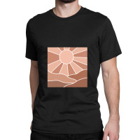 Aesthetic Browny Sun Classic T-shirt | Artistshot