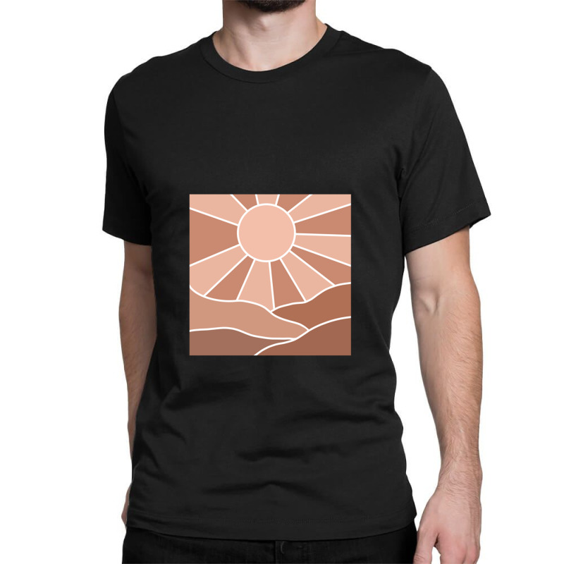 Aesthetic Browny Sun Classic T-shirt | Artistshot