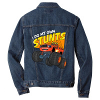 Blaze & The Monster Machines Blaze (i Do My Own Stunts) Men Denim Jacket | Artistshot