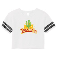 Tacotime Resto Scorecard Crop Tee | Artistshot