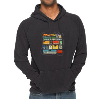 Synthesizer And Drum Machine For Electronic Musician Vintage Hoodie | Artistshot