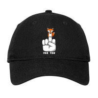 Fox You Adjustable Cap | Artistshot