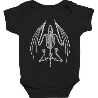 Vampire Blood Feeder Bat Skeleton Baby Bodysuit | Artistshot