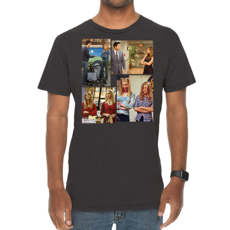 Friends Arms Crossed Collage Vintage T-shirt | Artistshot