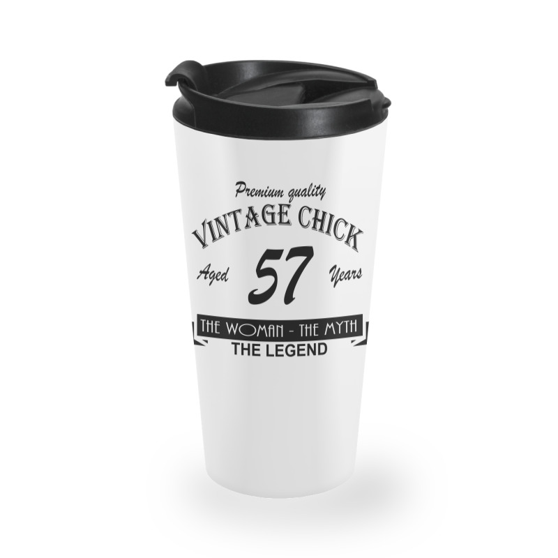 Wintage Chick 57 Travel Mug | Artistshot