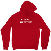 Natural Selection White Unisex Hoodie | Artistshot