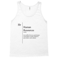 Funny Human Resources Description Human Resources Tank Top | Artistshot