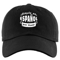 Dimelo En Espanol Por Favor Bilingual Spanish Teacher Kids Cap | Artistshot