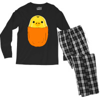 Pocket Rilakkuma Kiiroitori San Men's Long Sleeve Pajama Set | Artistshot