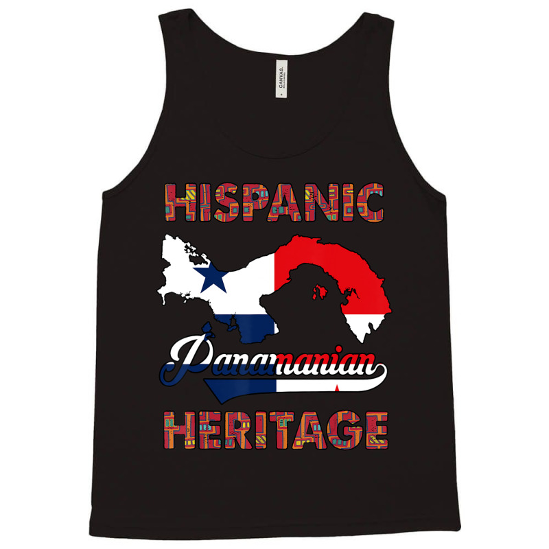 Hispanic Heritage Panama Flag Pride Panamanian Tank Top by cm-arts | Artistshot