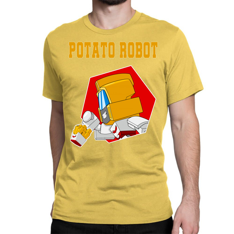 Potato Robot Classic T-shirt | Artistshot