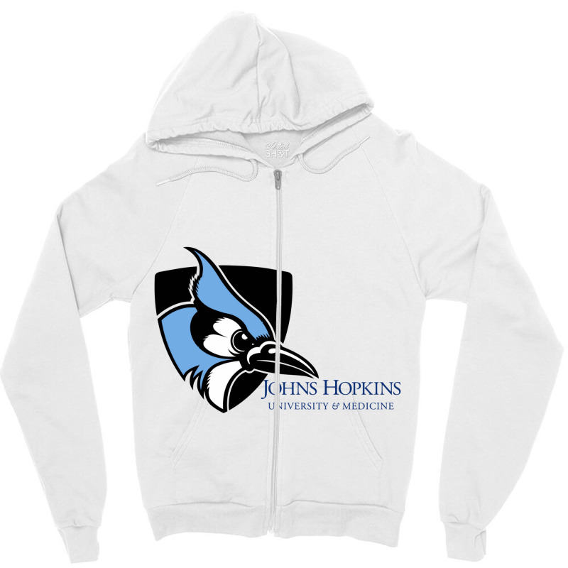 Johns Hopkins University Zipper Hoodie | Artistshot