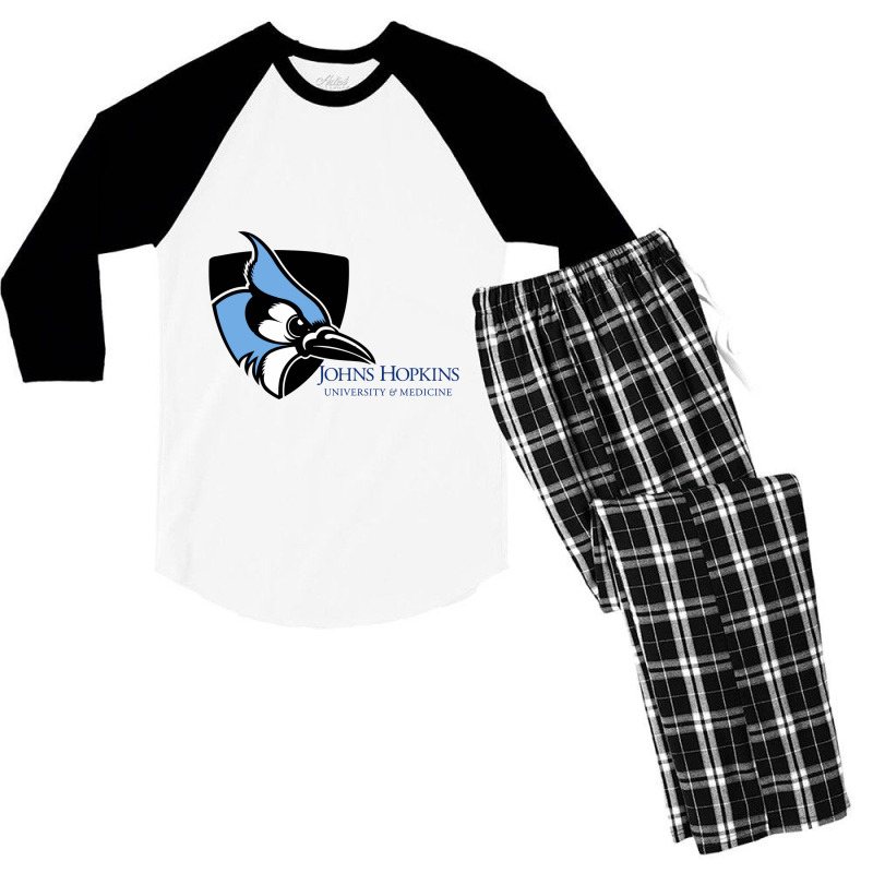 Johns Hopkins University Men's 3/4 Sleeve Pajama Set | Artistshot