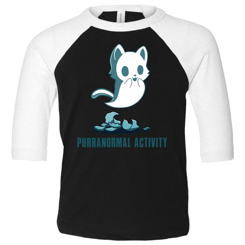 Purranormal Activity Toddler 3/4 Sleeve Tee | Artistshot