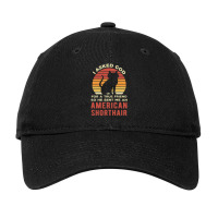 Funny American Shorthair Adjustable Cap | Artistshot