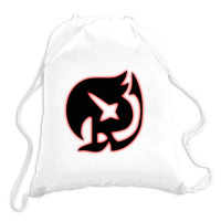 Raven Tail Symbol Drawstring Bags | Artistshot