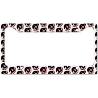 Raven Tail Symbol License Plate Frame | Artistshot