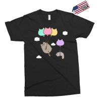 Raninbow Cat Ballon Exclusive T-shirt | Artistshot