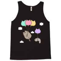 Raninbow Cat Ballon Tank Top | Artistshot