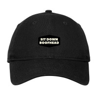 Sit Down Boofhead Sitdownboofhead Adjustable Cap | Artistshot