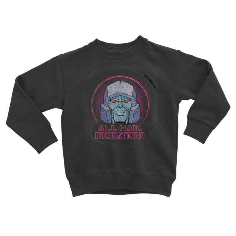 Us Transformers Megatron Badge All Hail 01 Black V-neck Toddler Sweatshirt by PhamThinh | Artistshot