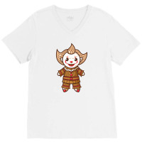 Gingerbread Penny V-neck Tee | Artistshot