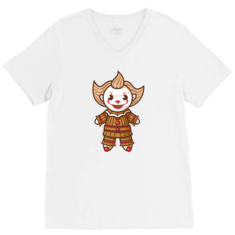 Gingerbread Penny V-neck Tee | Artistshot