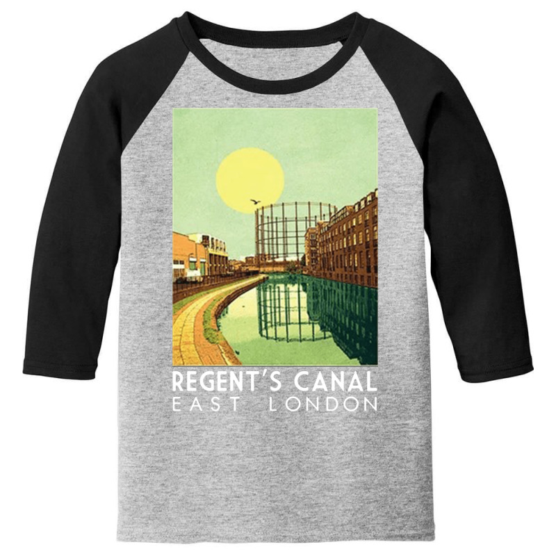 Regents Canal, Regents Canal Vintage, Regents Canal Art, Regents Canal Youth 3/4 Sleeve by SHOPODI9 | Artistshot