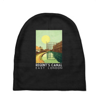 Regents Canal, Regents Canal Vintage, Regents Canal Art, Regents Canal Baby Beanies | Artistshot